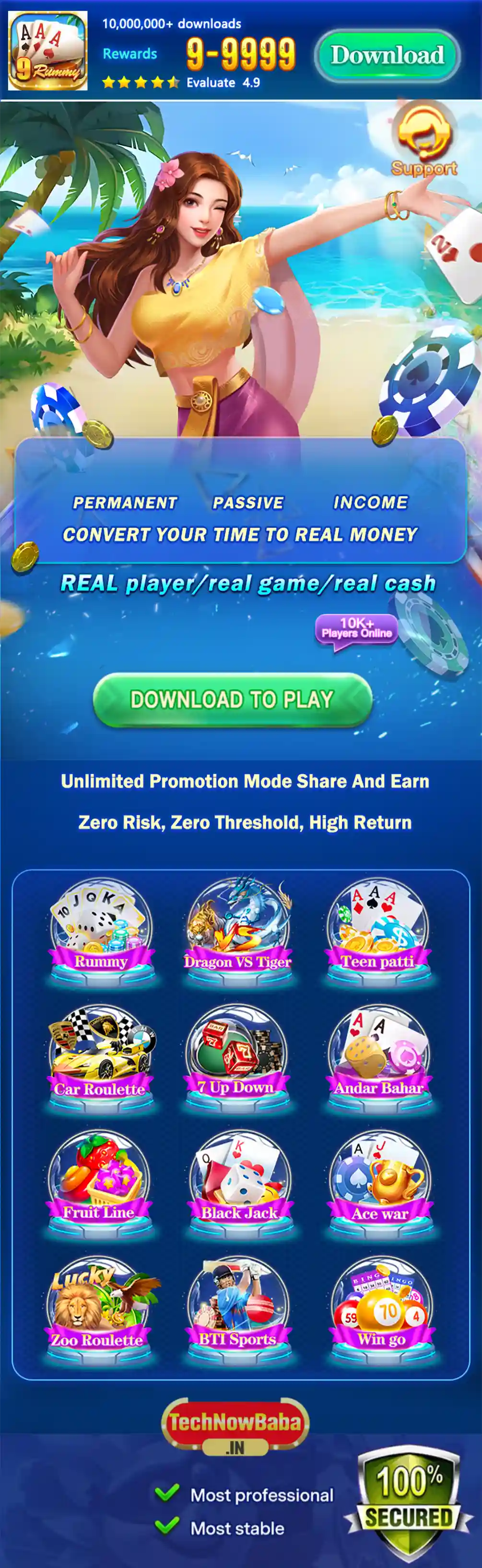 9 Rummy App Download Tech Now Baba