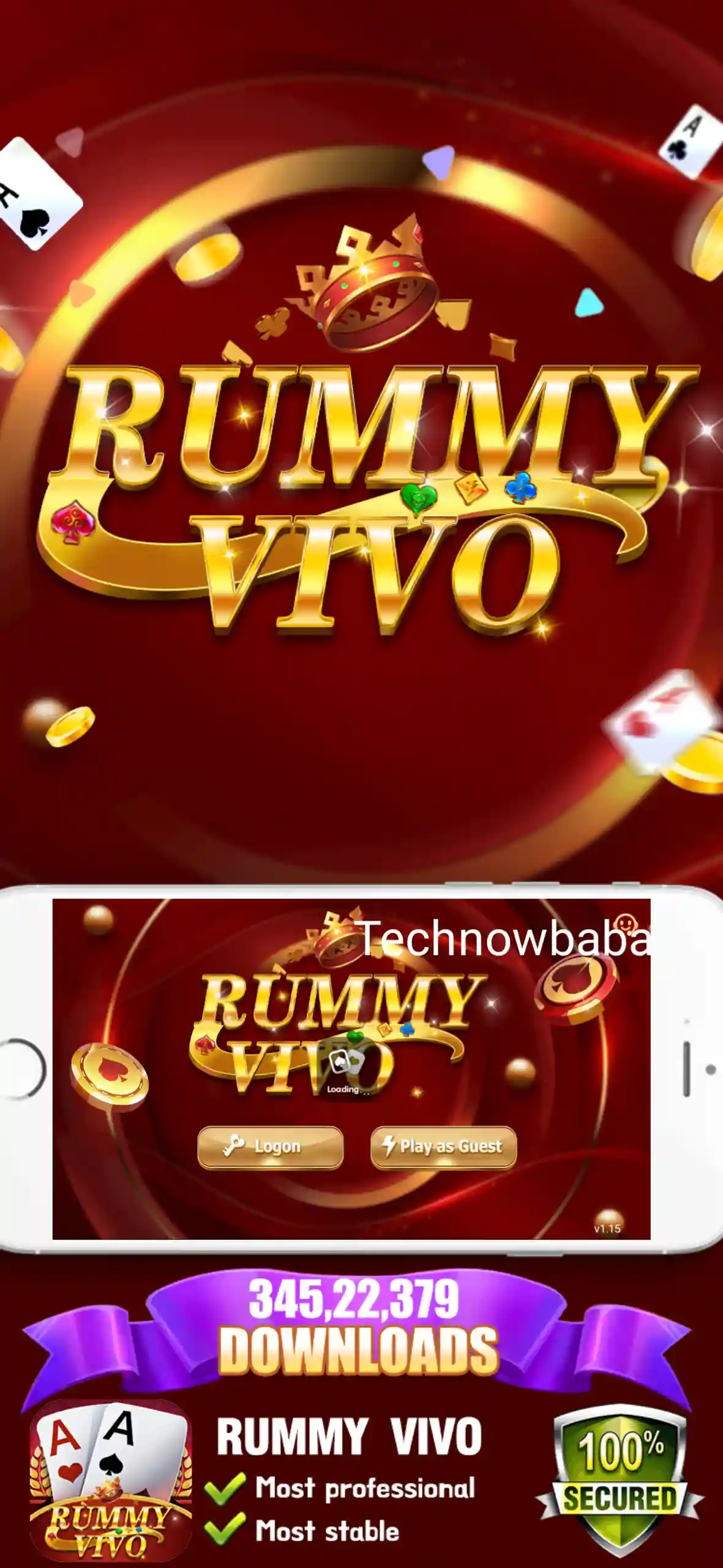 Rummy Vivo App Download - Tech Now Baba All Rummy App